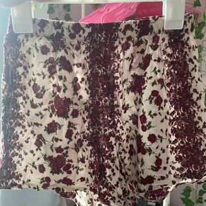 RARE VINTAGE Brandy Melville Floral Shorts